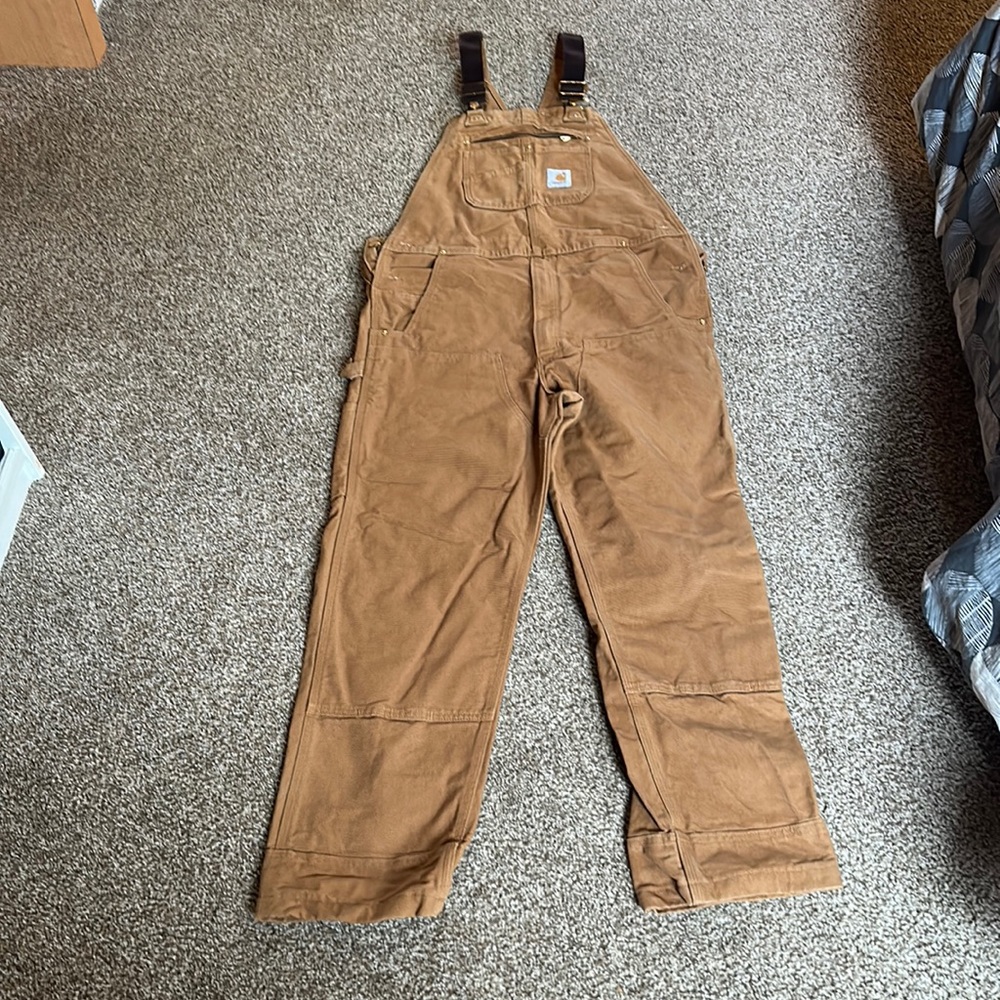 Made in the US Carhartt Bibs Unlined